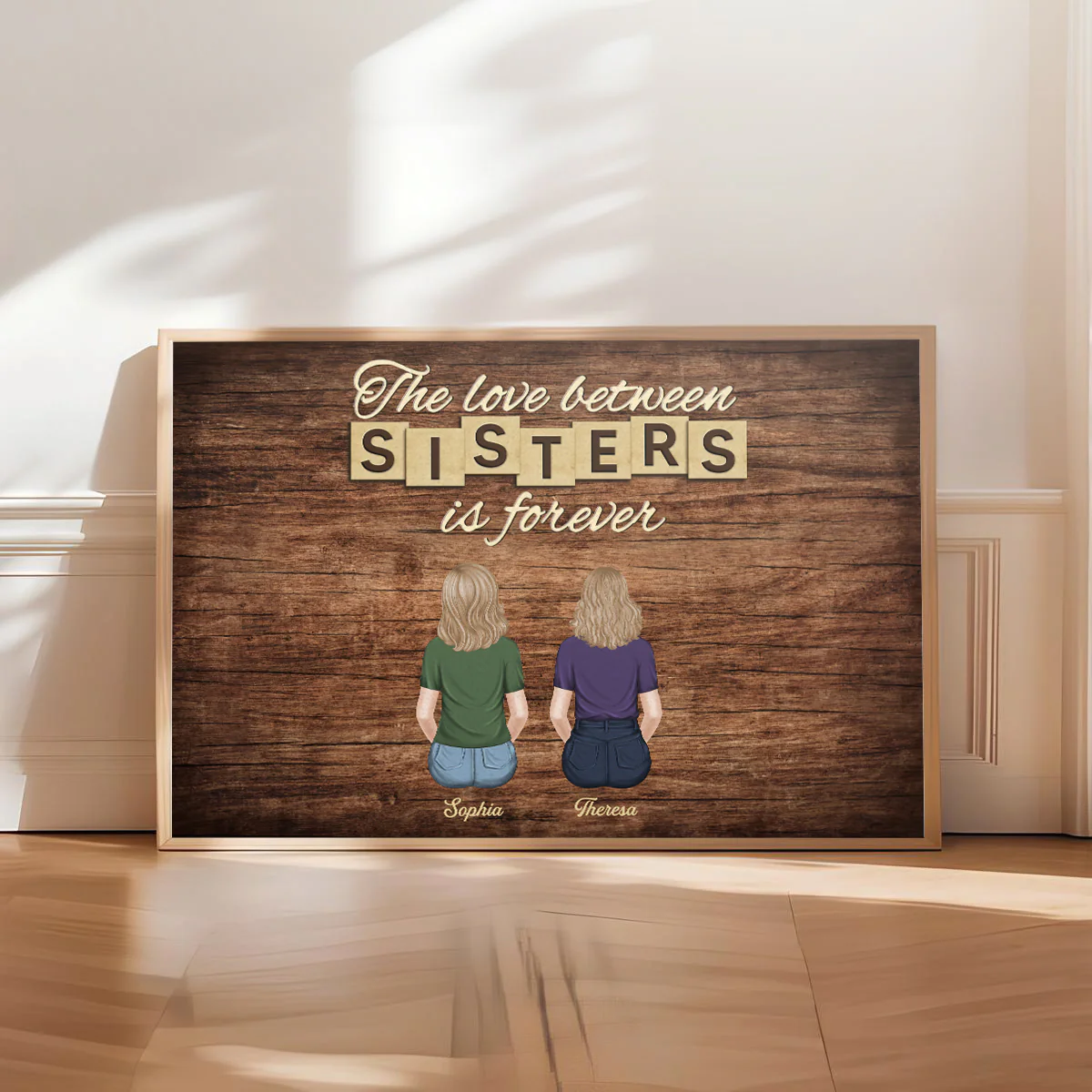 Brothers & Sisters Forever - Personalized Custom Poster - Image 2