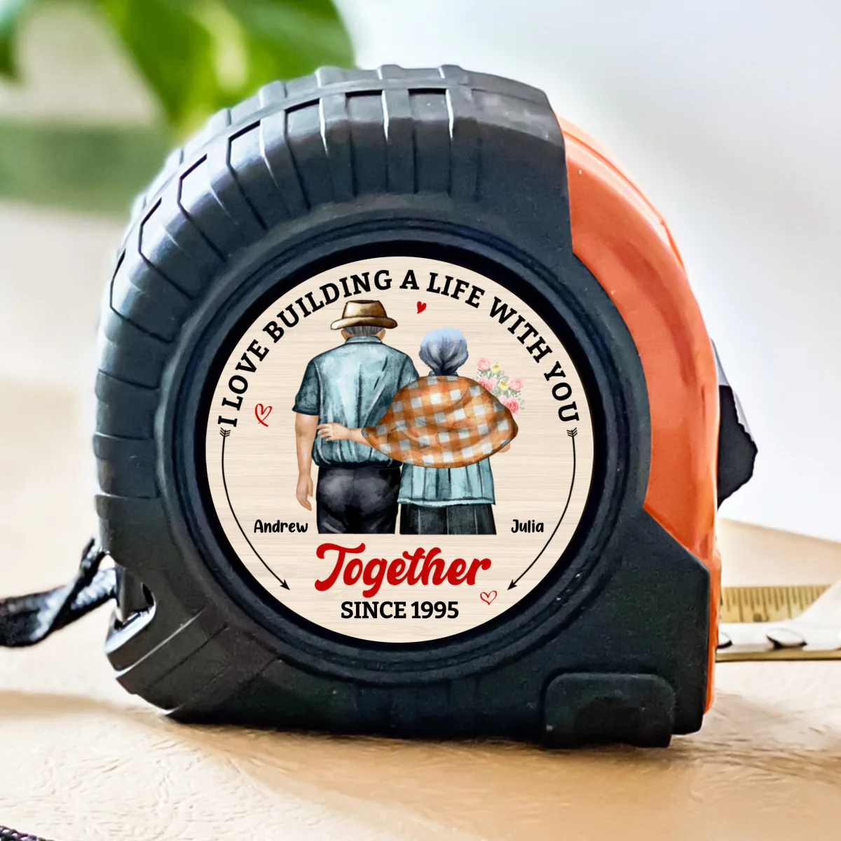 Building A Life - Personalized Custom Tape Measure - Image 7
