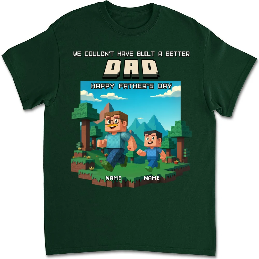 Built A Better Grandpa - Personalized Custom Shirt - Image 13