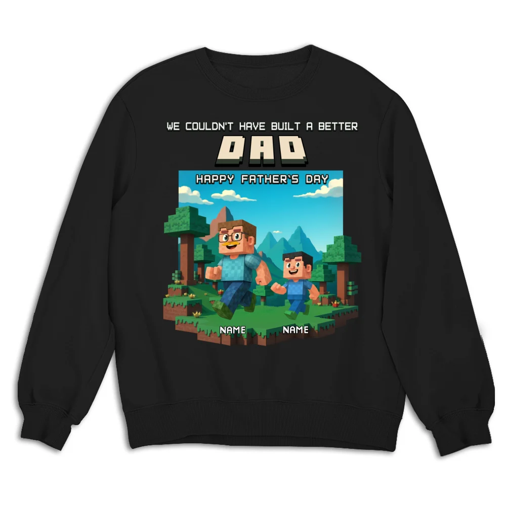 Built A Better Grandpa - Personalized Custom Shirt - Image 18