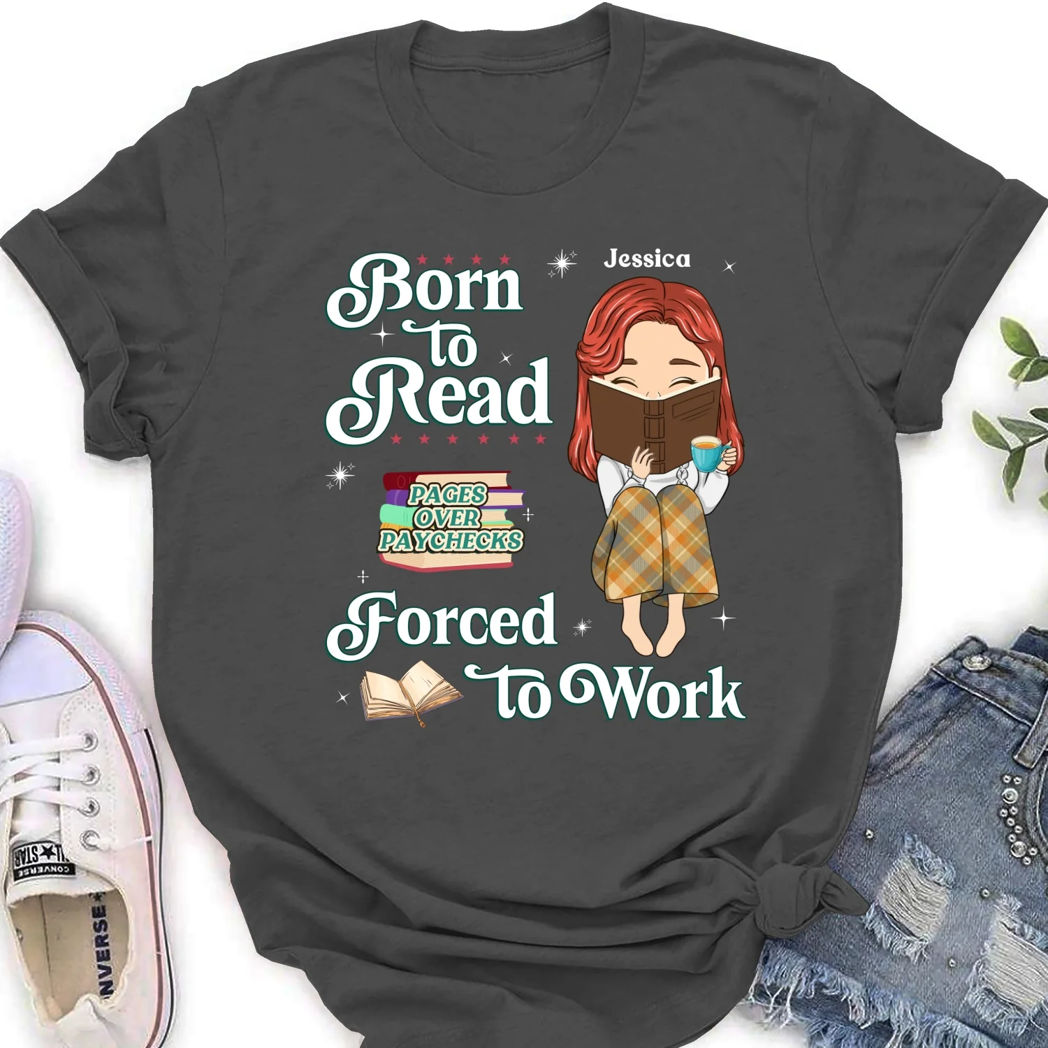 Built To Read, Forced To Grind - Personalized Custom Shirt - Image 14