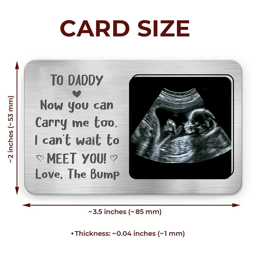 Bump Love - Personalized Custom Wallet Card - Image 3