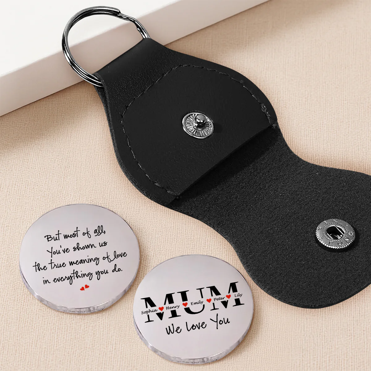 But Most Of All - Personalized Custom Pocket Hug - Image 2