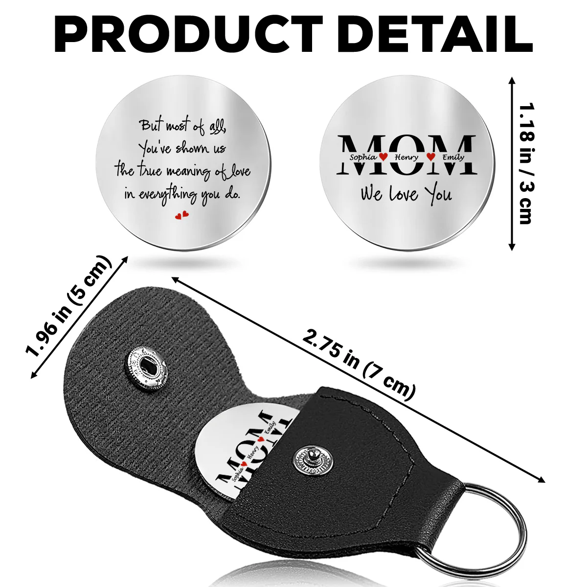 But Most Of All - Personalized Custom Pocket Hug - Image 5