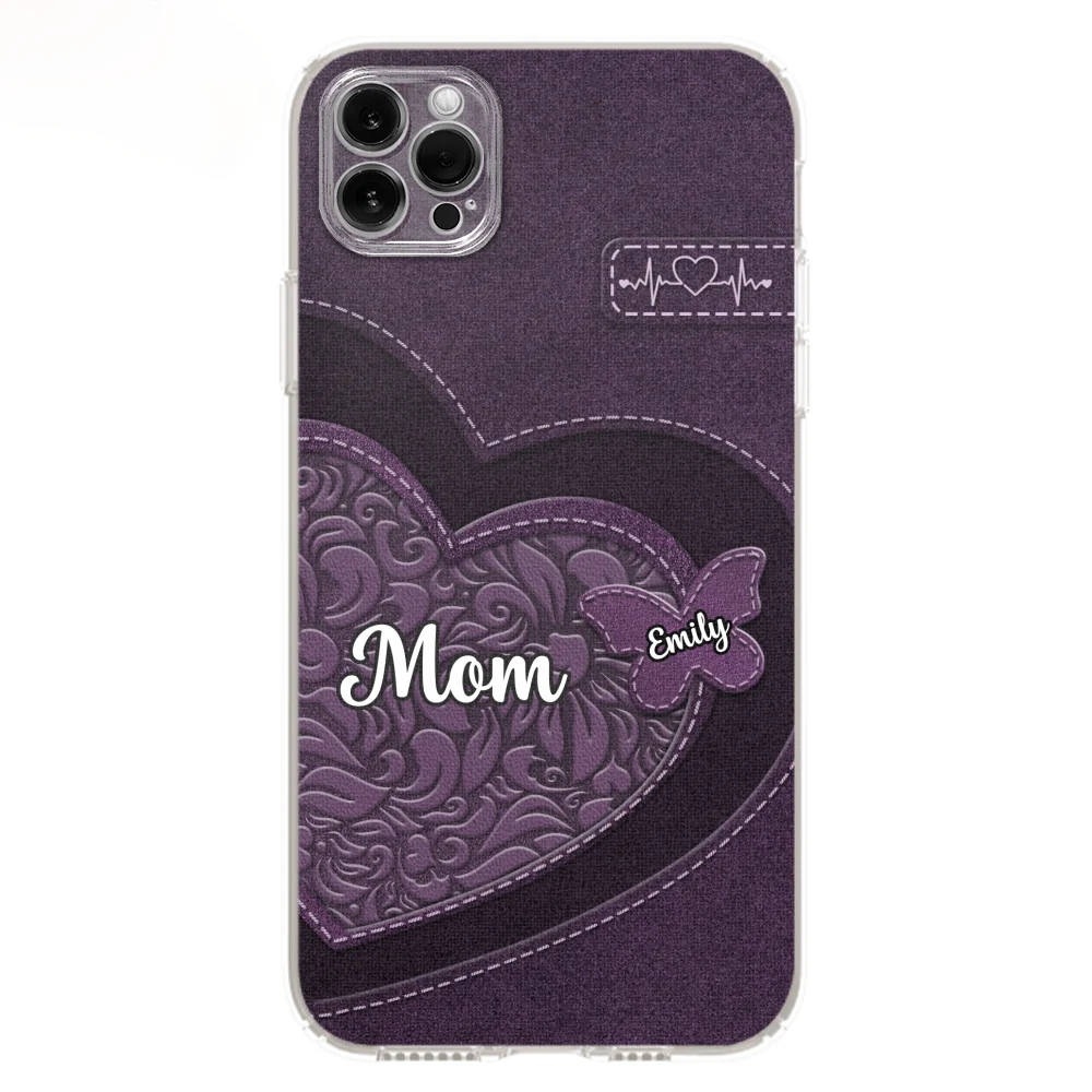 Butterfly Heart - Personalized Custom Phone Case - Image 11