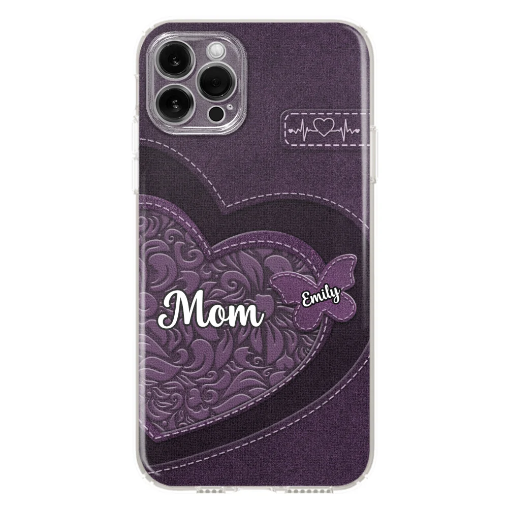 Butterfly Heart - Personalized Custom Phone Case - Image 12