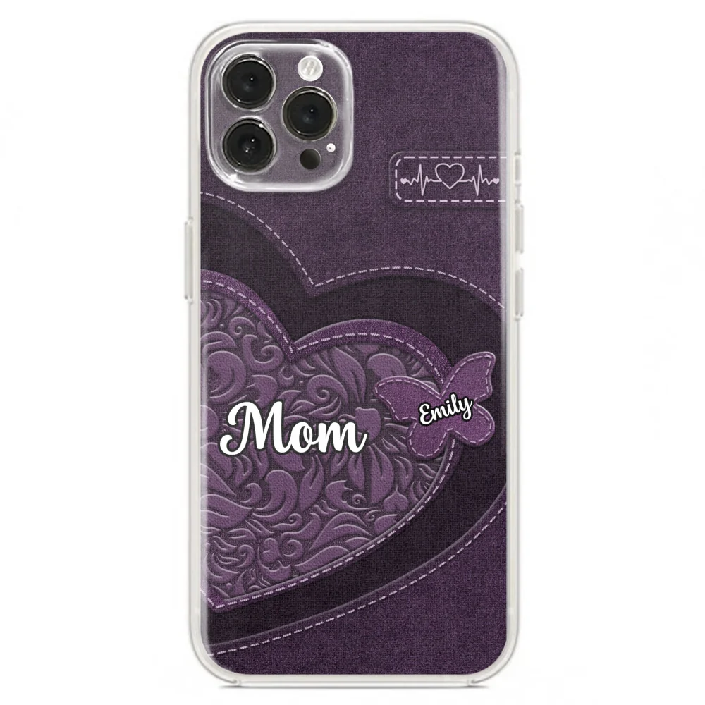 Butterfly Heart - Personalized Custom Phone Case - Image 18