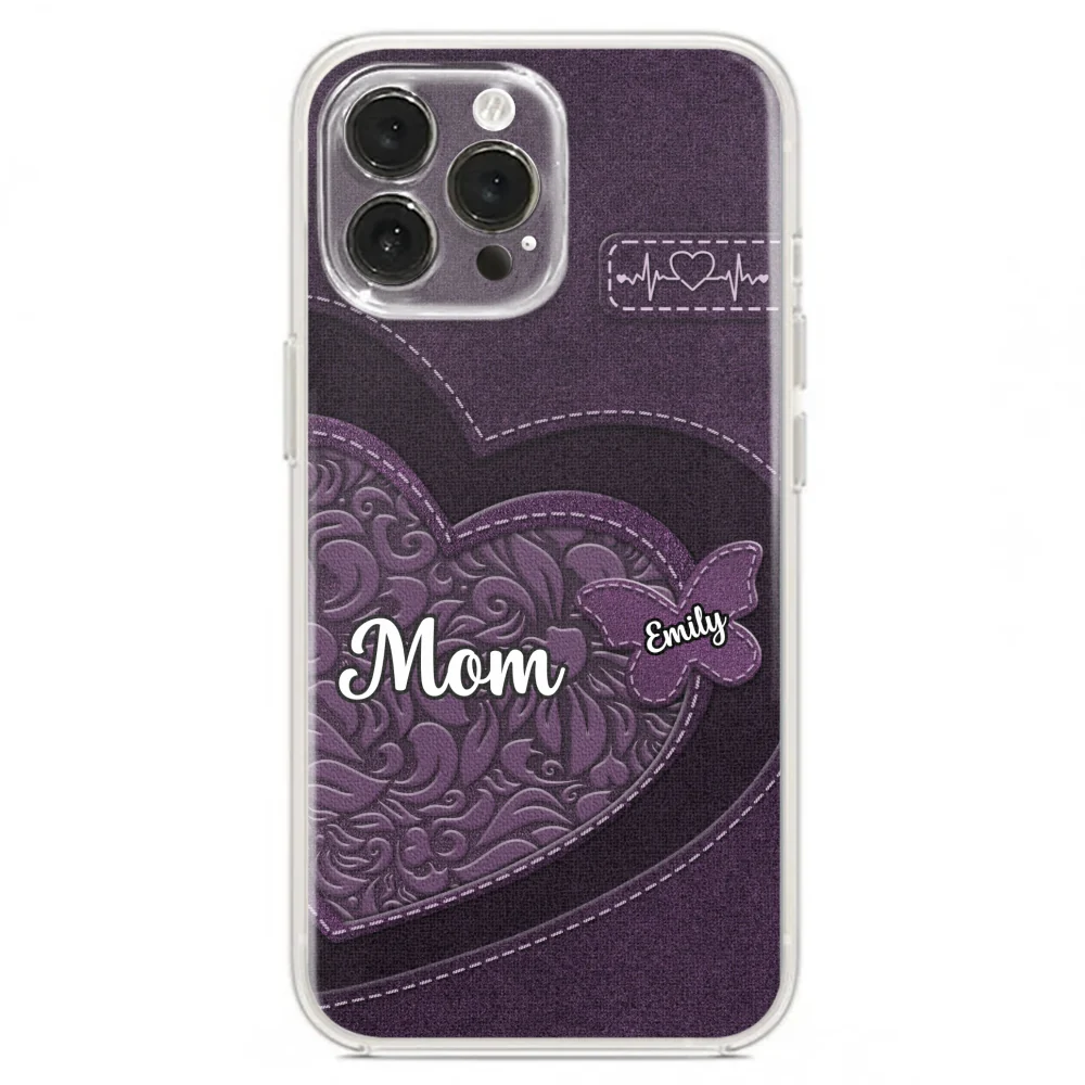 Butterfly Heart - Personalized Custom Phone Case - Image 19
