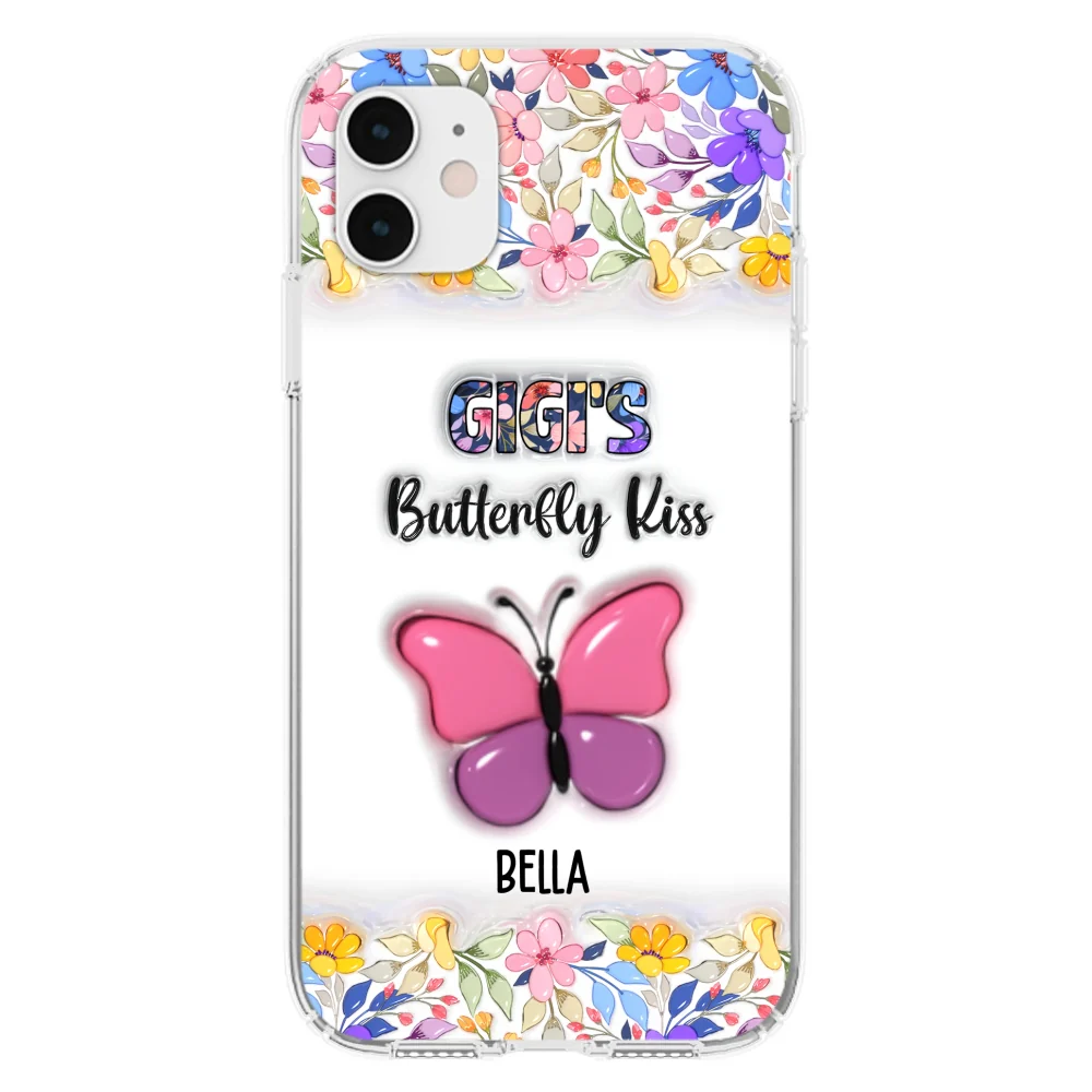 Butterfly Kisses - Personalized Custom 3D Inflated Effect Phone Case - Image 10