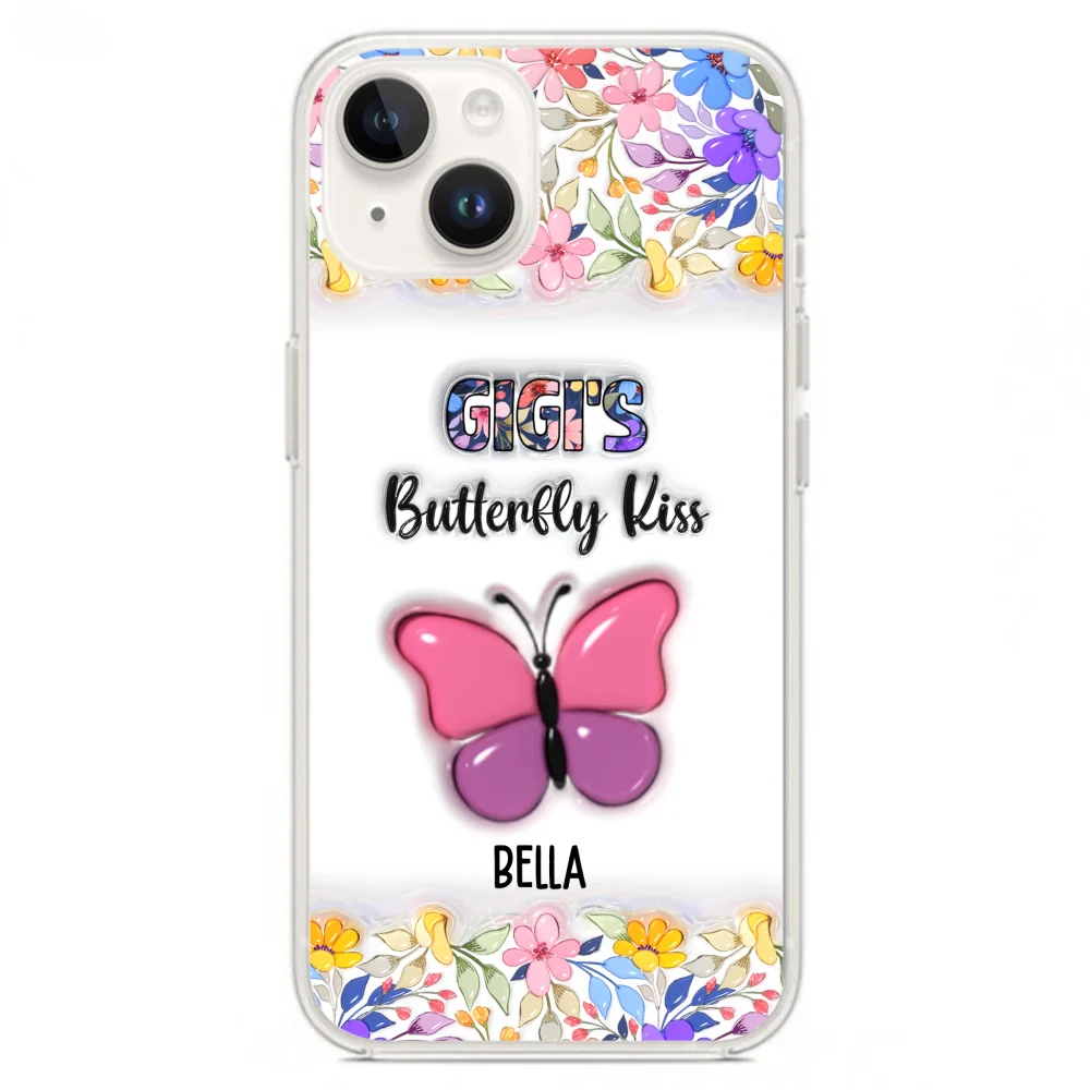 Butterfly Kisses - Personalized Custom 3D Inflated Effect Phone Case - Image 16