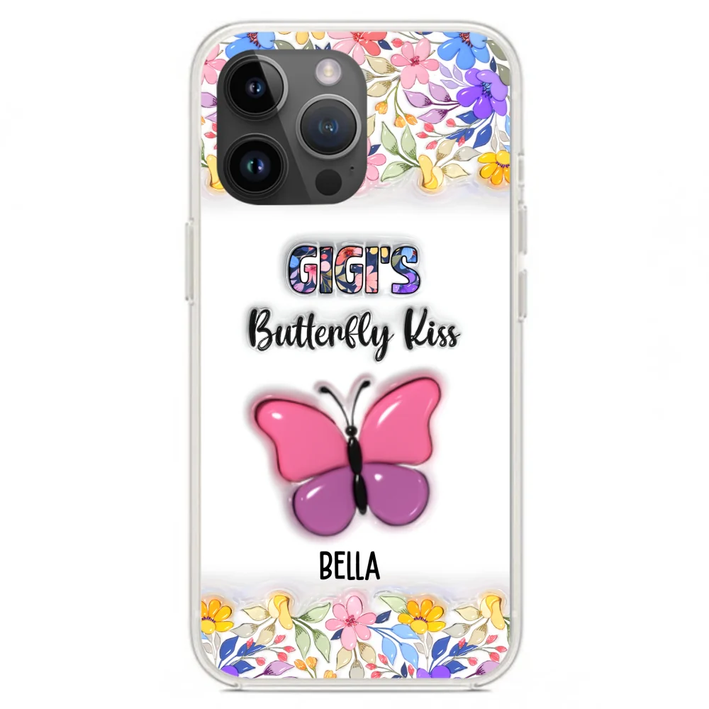 Butterfly Kisses - Personalized Custom 3D Inflated Effect Phone Case - Image 19
