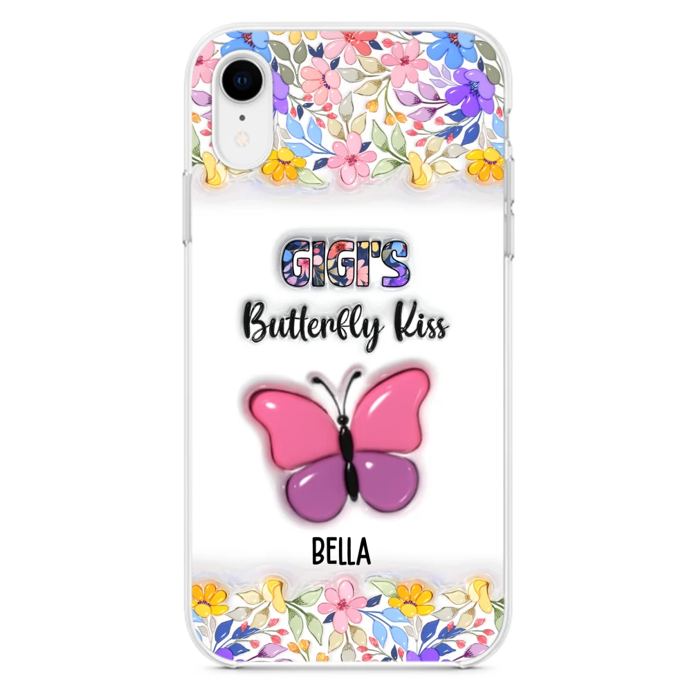 Butterfly Kisses - Personalized Custom 3D Inflated Effect Phone Case - Image 22