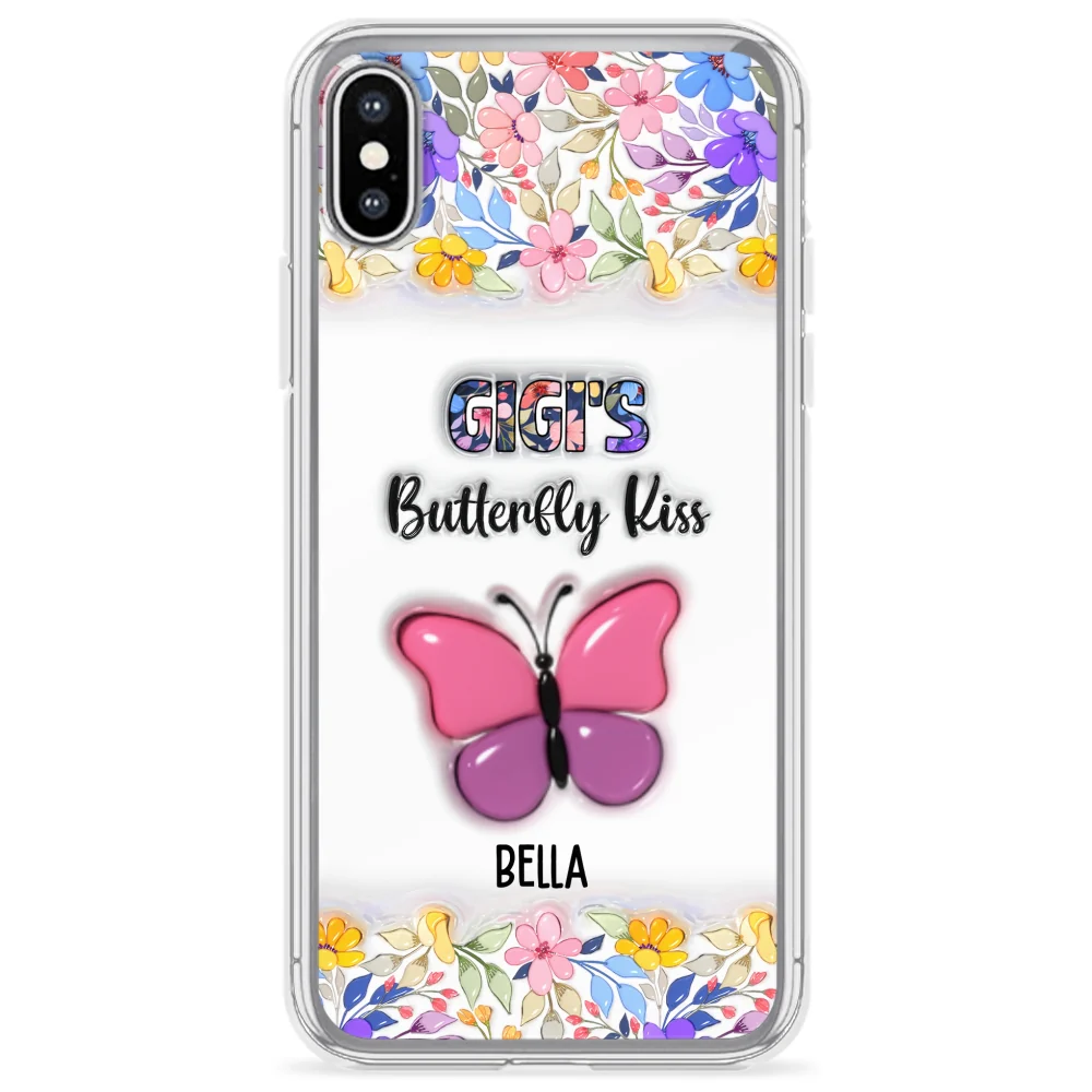 Butterfly Kisses - Personalized Custom 3D Inflated Effect Phone Case - Image 24