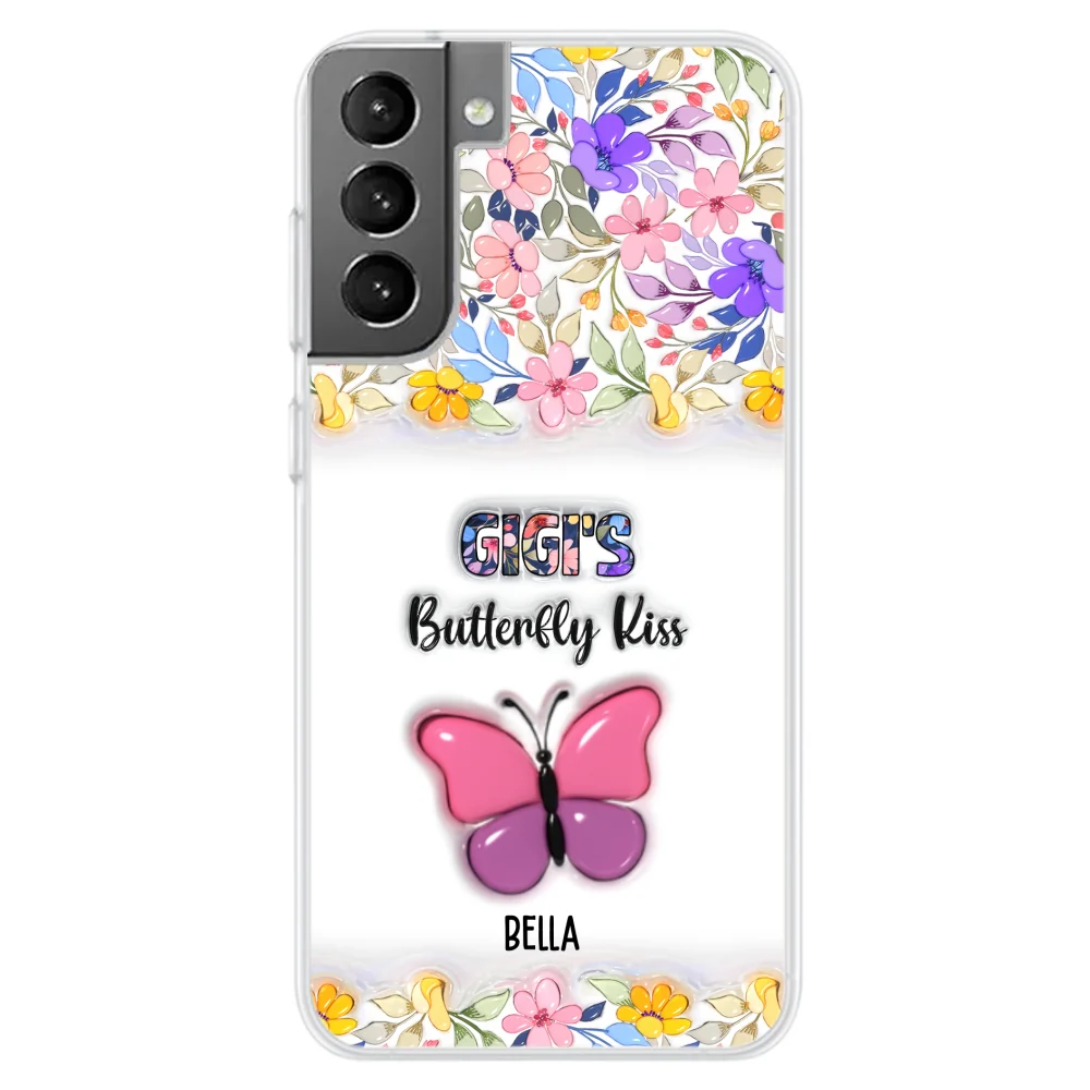 Butterfly Kisses - Personalized Custom 3D Inflated Effect Phone Case - Image 26