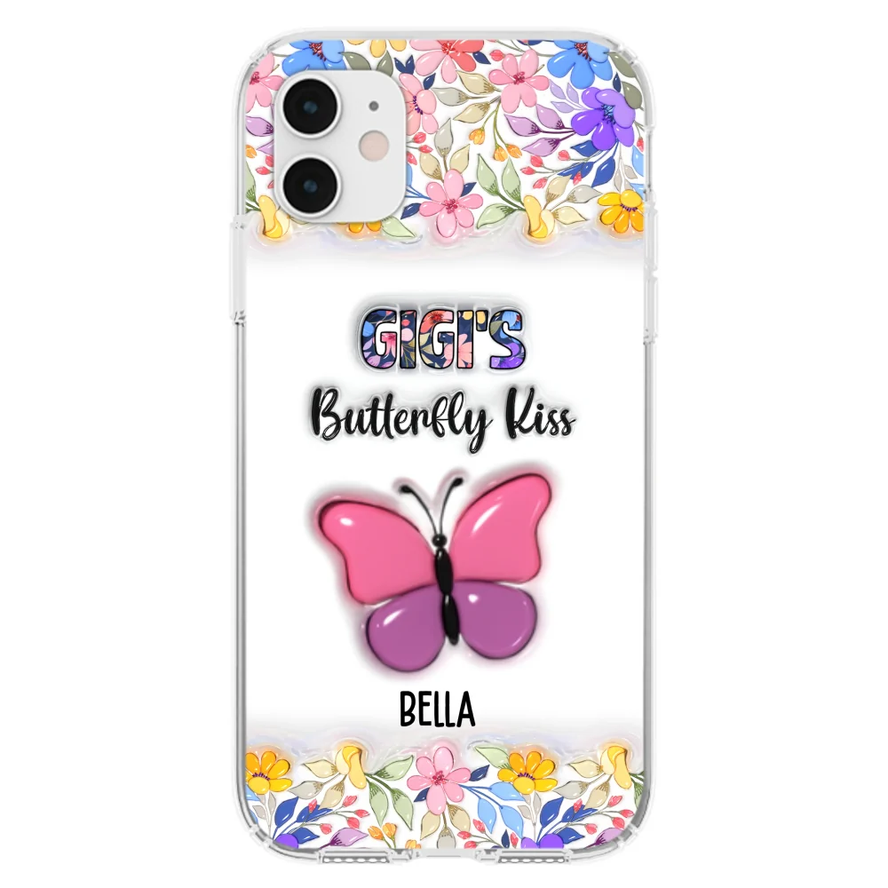 Butterfly Kisses - Personalized Custom 3D Inflated Effect Phone Case - Image 7