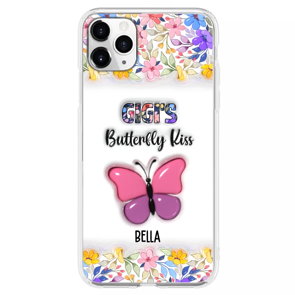 Butterfly Kisses - Personalized Custom 3D Inflated Effect Phone Case - Image 9