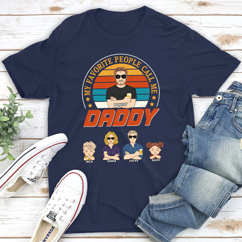 Call Me Daddy - Personalized Custom Shirt - Image 3