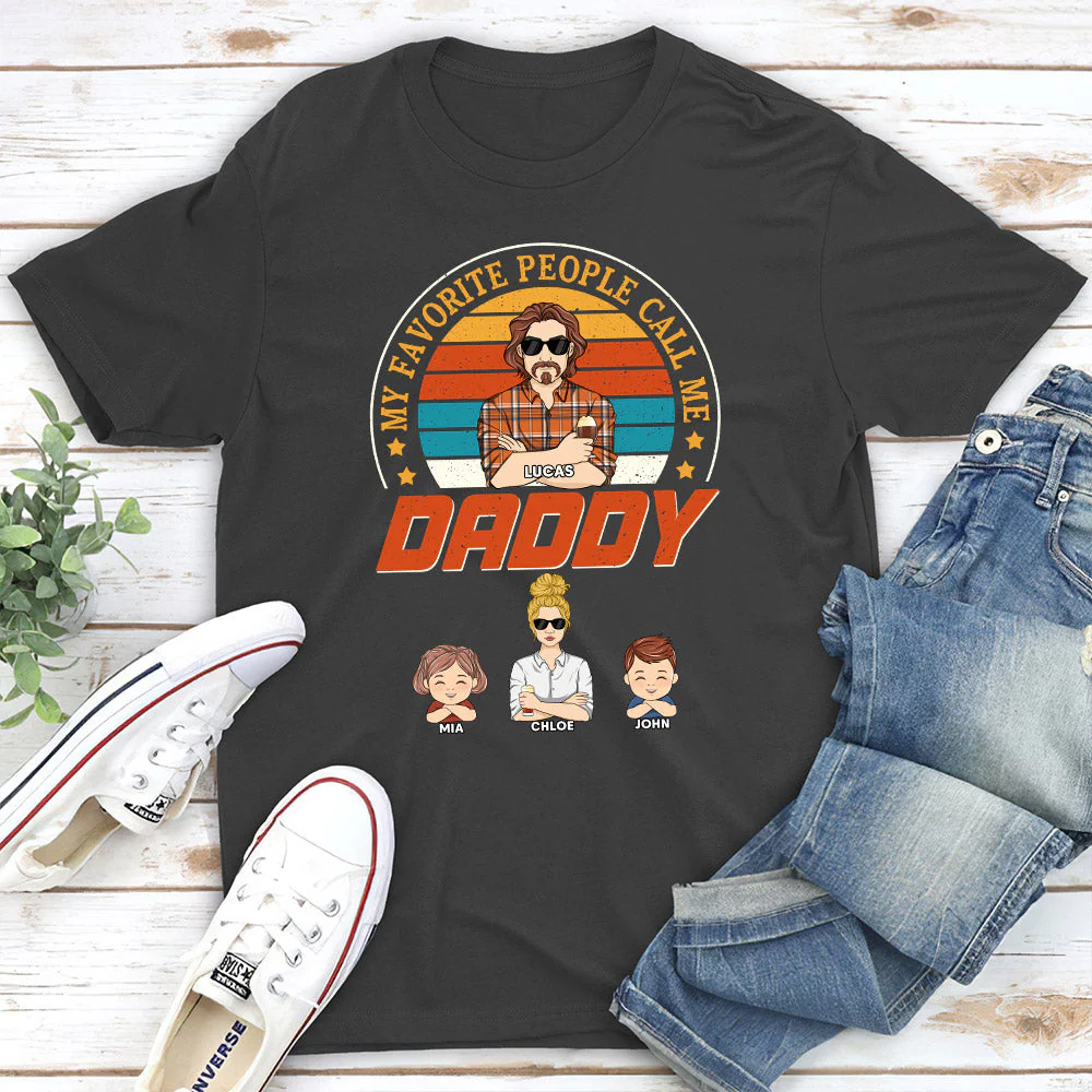 Call Me Daddy - Personalized Custom Shirt - Image 5