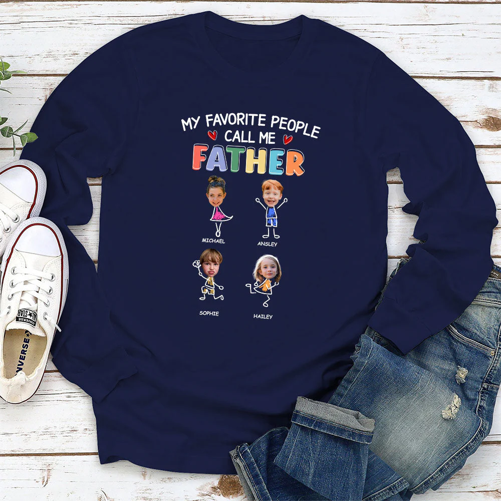 Call Me Grandpa - Personalized Custom Shirt - Image 6