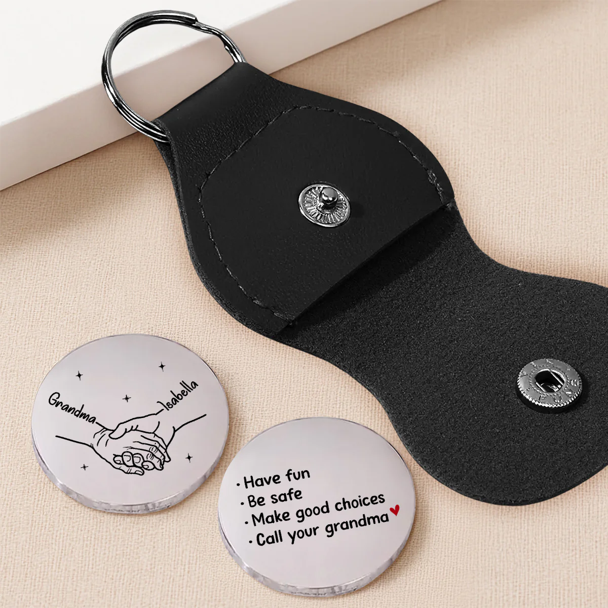 Call Your Grandma - Personalized Custom Pocket Hug - Image 2