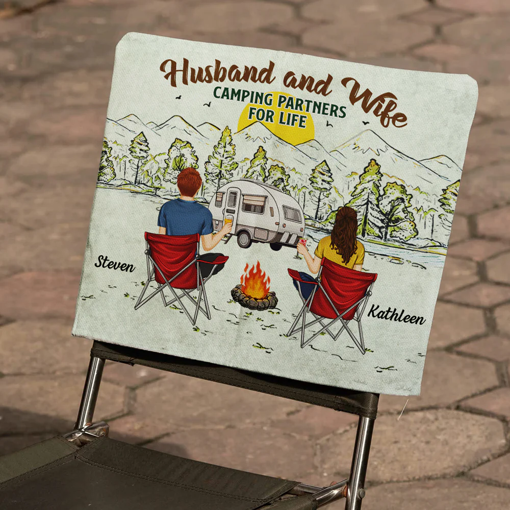 Camping For Life - Personalized Custom Camping Chair Cover - Image 2
