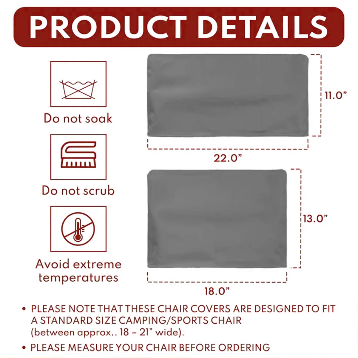 Camping For Life - Personalized Custom Camping Chair Cover - Image 7