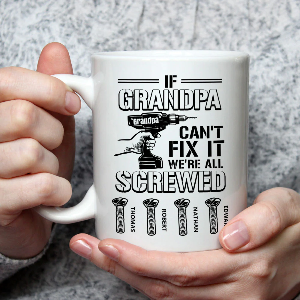 Can Not Fix It - Personalized Custom Coffee Mug - Image 2