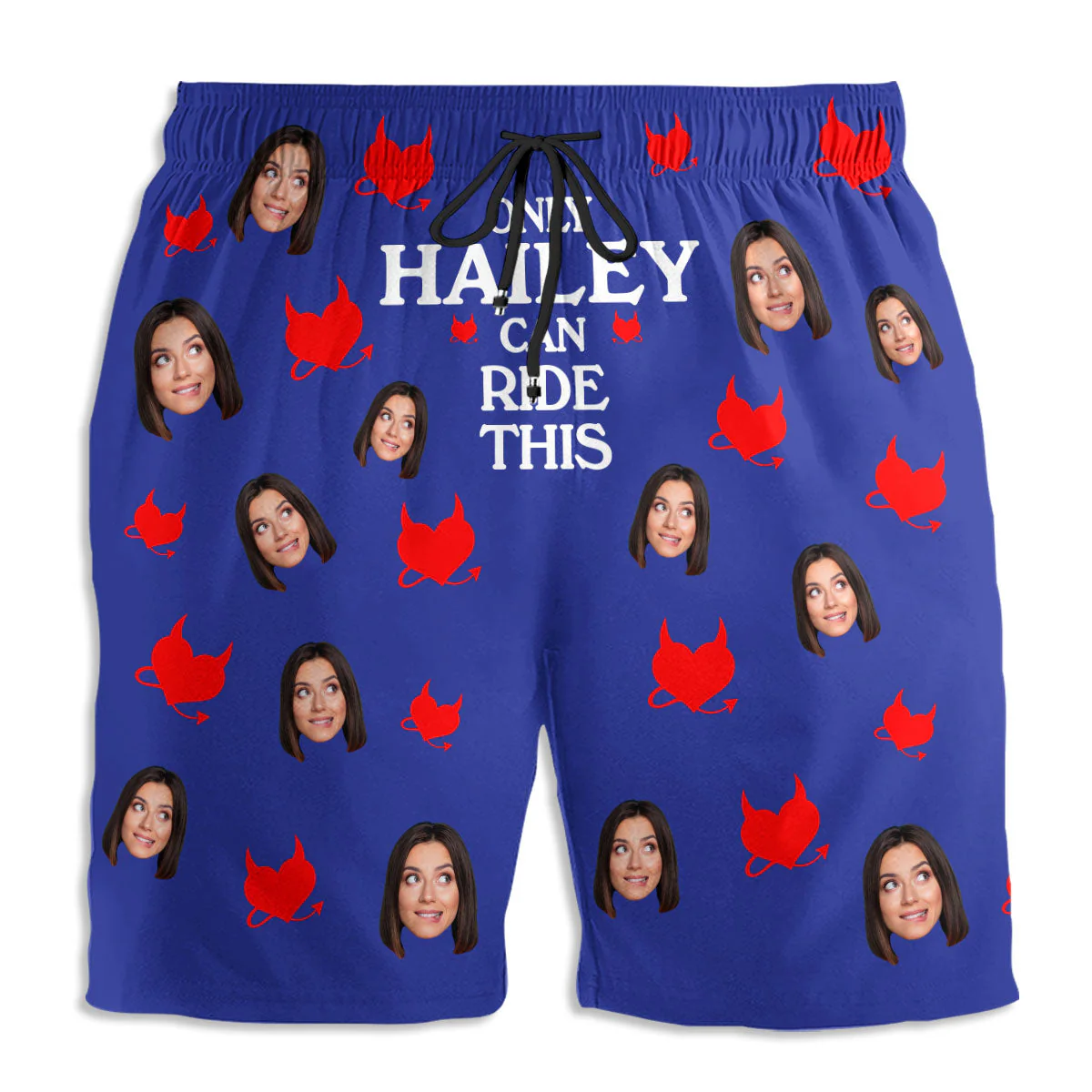 Can Ride This - Personalized Custom Beach Shorts - Image 4