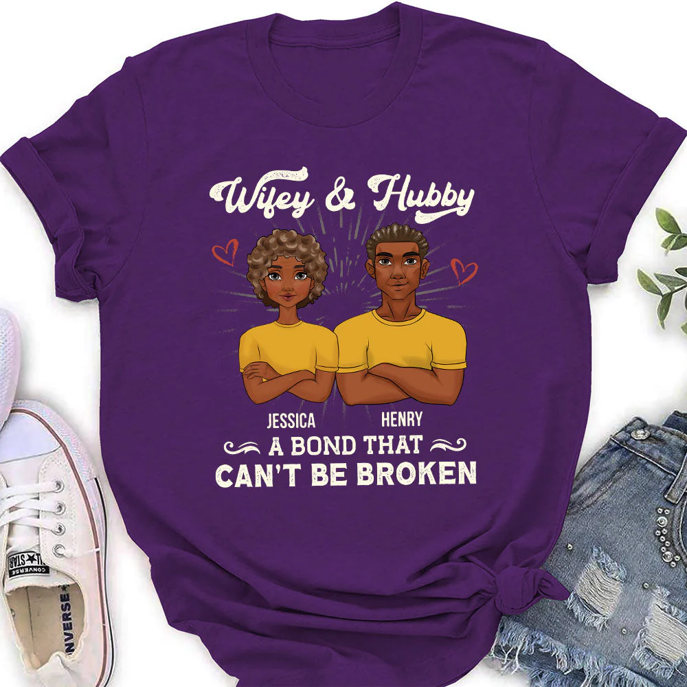 Cant Be Broken - Personalized Custom Women's T-shirt - Image 4