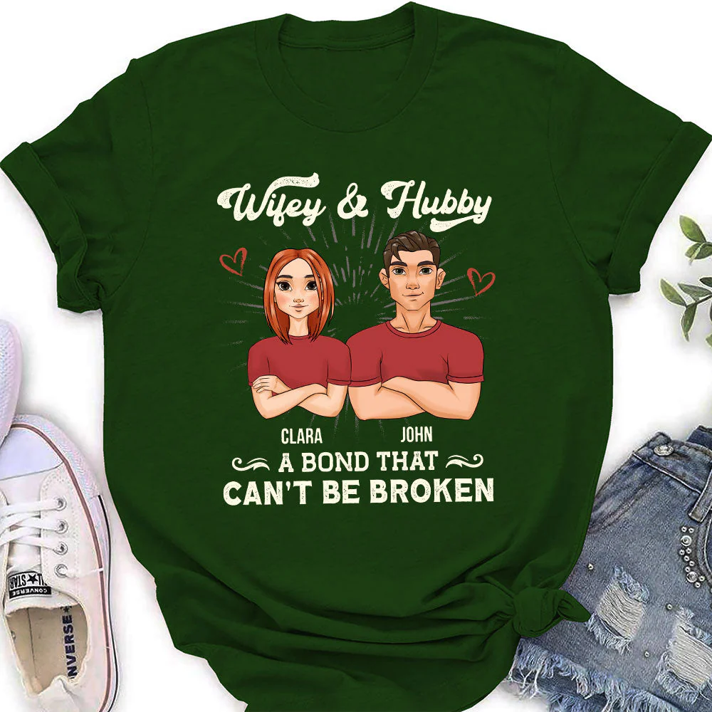 Cant Be Broken - Personalized Custom Women's T-shirt - Image 5