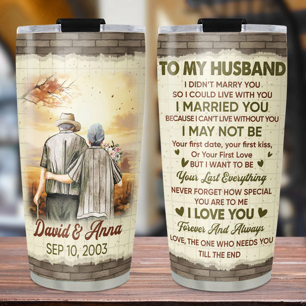 Cant Live Without You - Personalized Custom Tumbler - Image 5