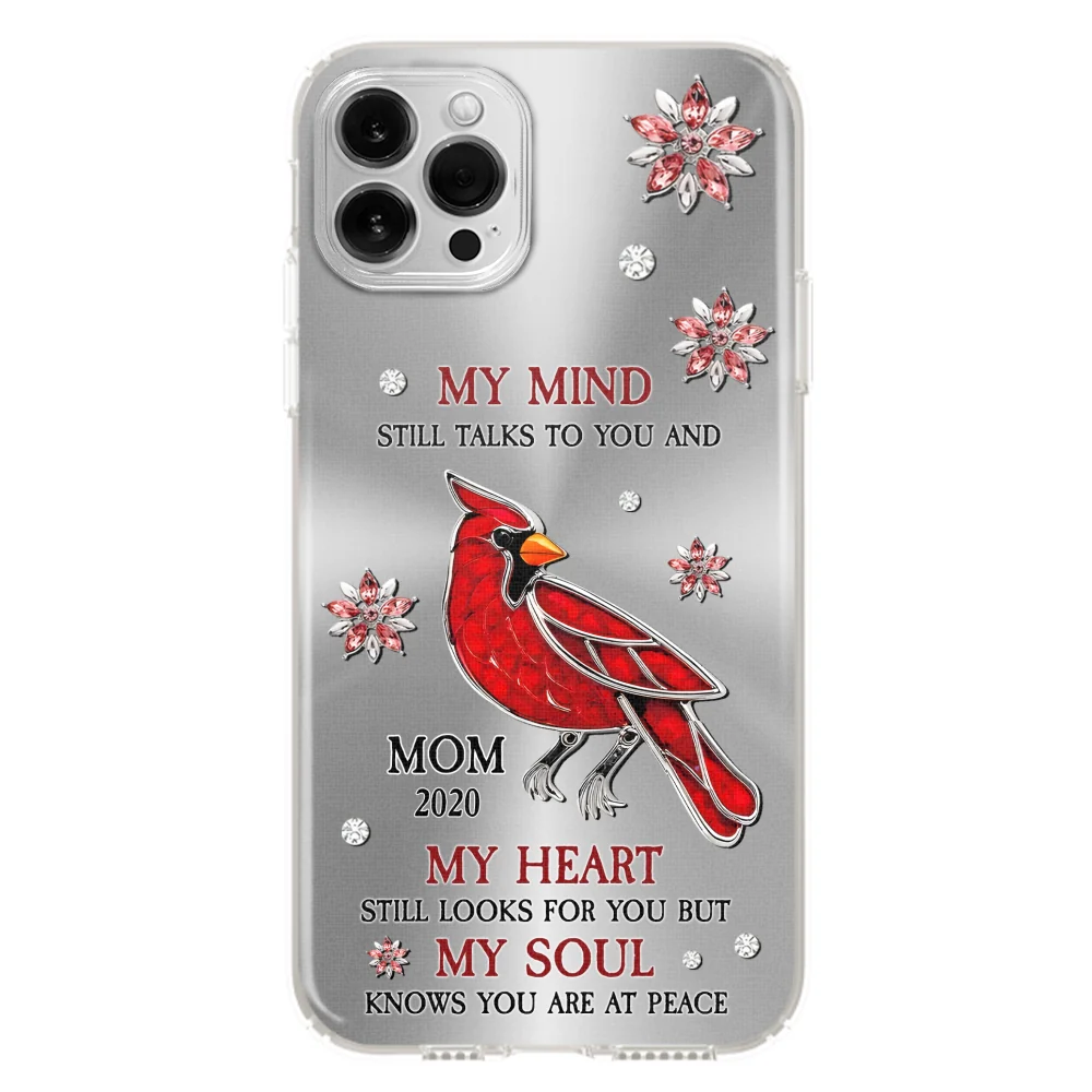 Cardinal Hummingbird My Mind My Heart My Soul - Personalized Custom Phone Case - Image 12