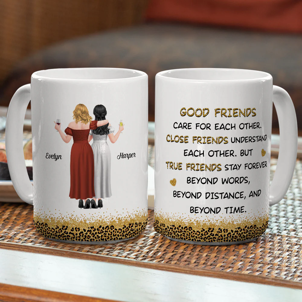Care For Each Other - Personalized Custom Coffee Mug - Image 6