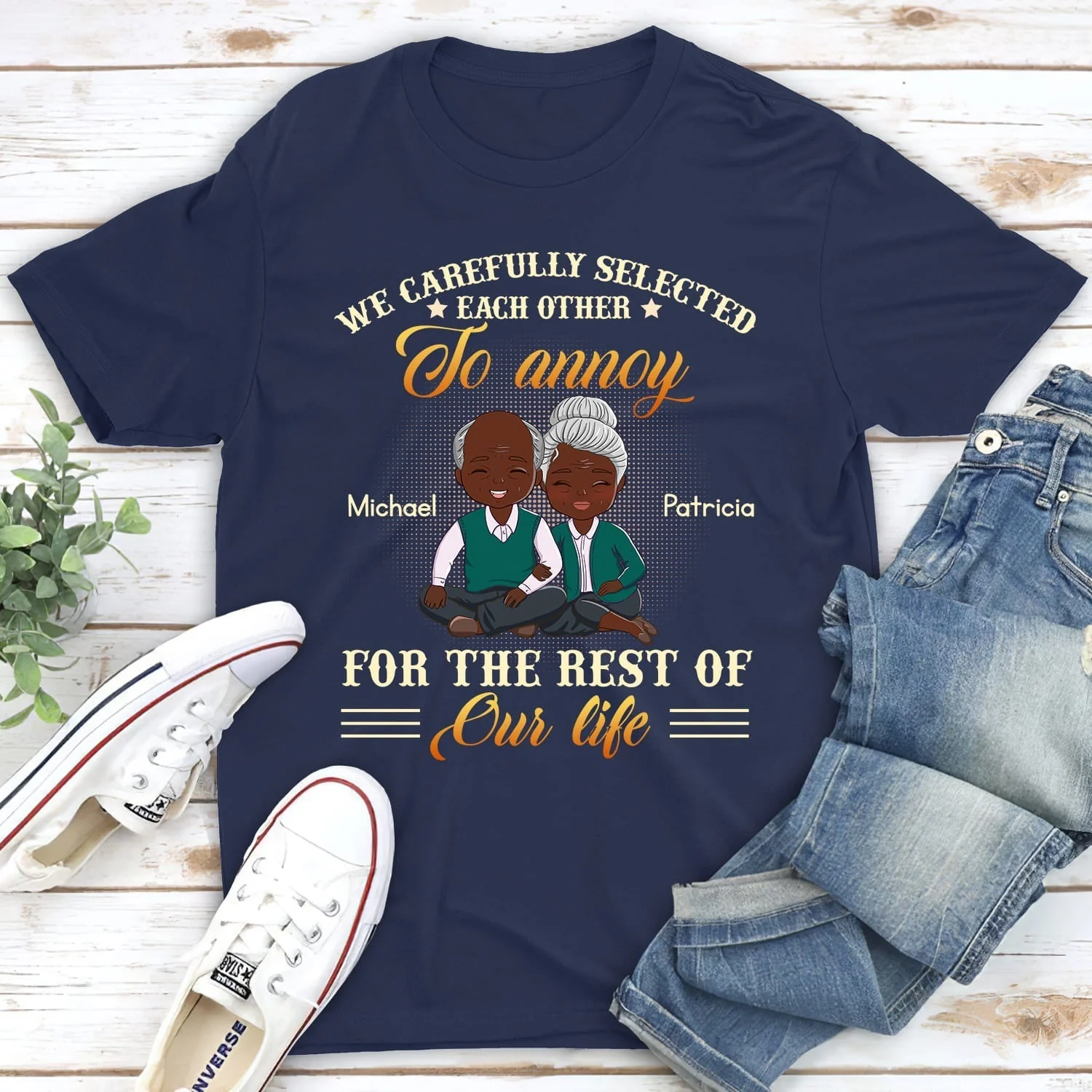 Carefully Selected - Personalized Custom Classic T-shirt - Image 4