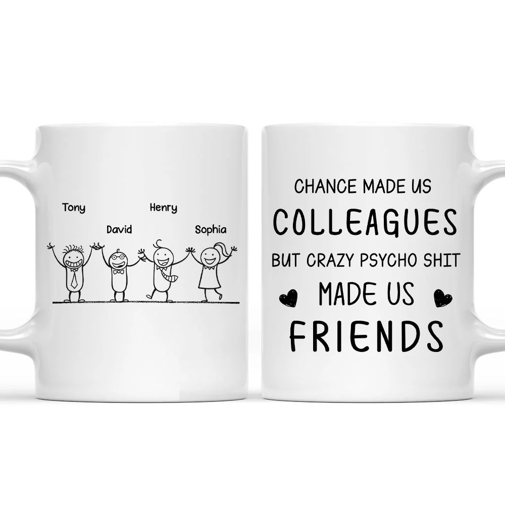 Chance Made Us - Personalized Custom Coffee Mug