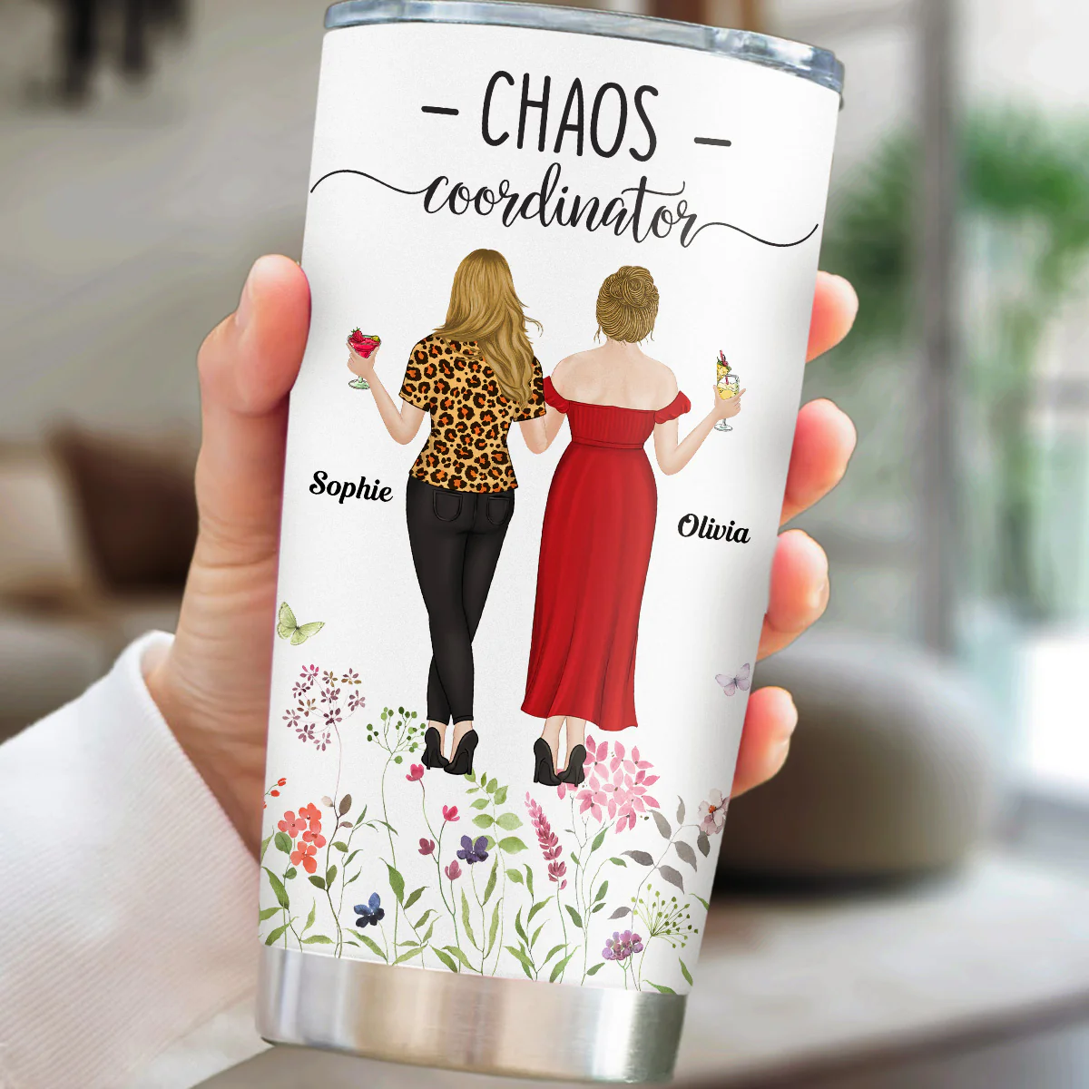 Chaos Coordinator - Personalized Custom Tumbler - Image 2