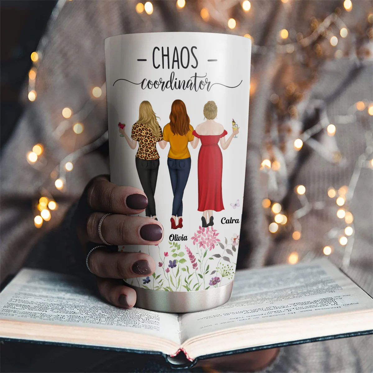 Chaos Coordinator - Personalized Custom Tumbler - Image 5