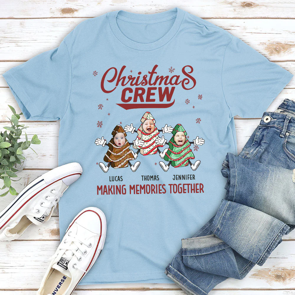 Christmas Cake Crew - Personalized Custom Shirt - Image 2
