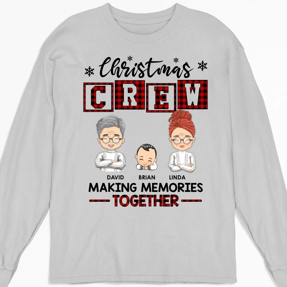 Christmas Crew - Personalized Custom Shirt - Image 10