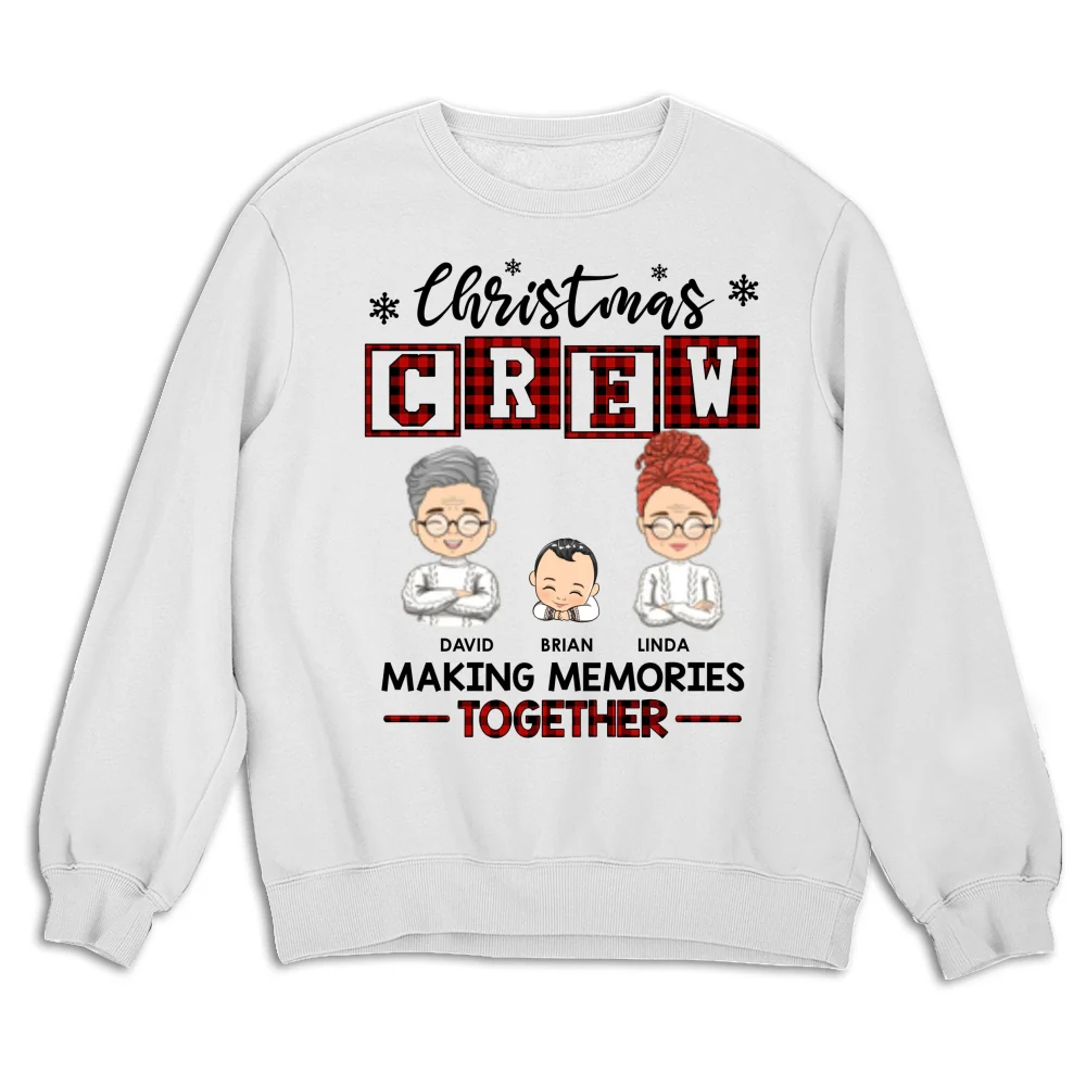 Christmas Crew - Personalized Custom Shirt - Image 12