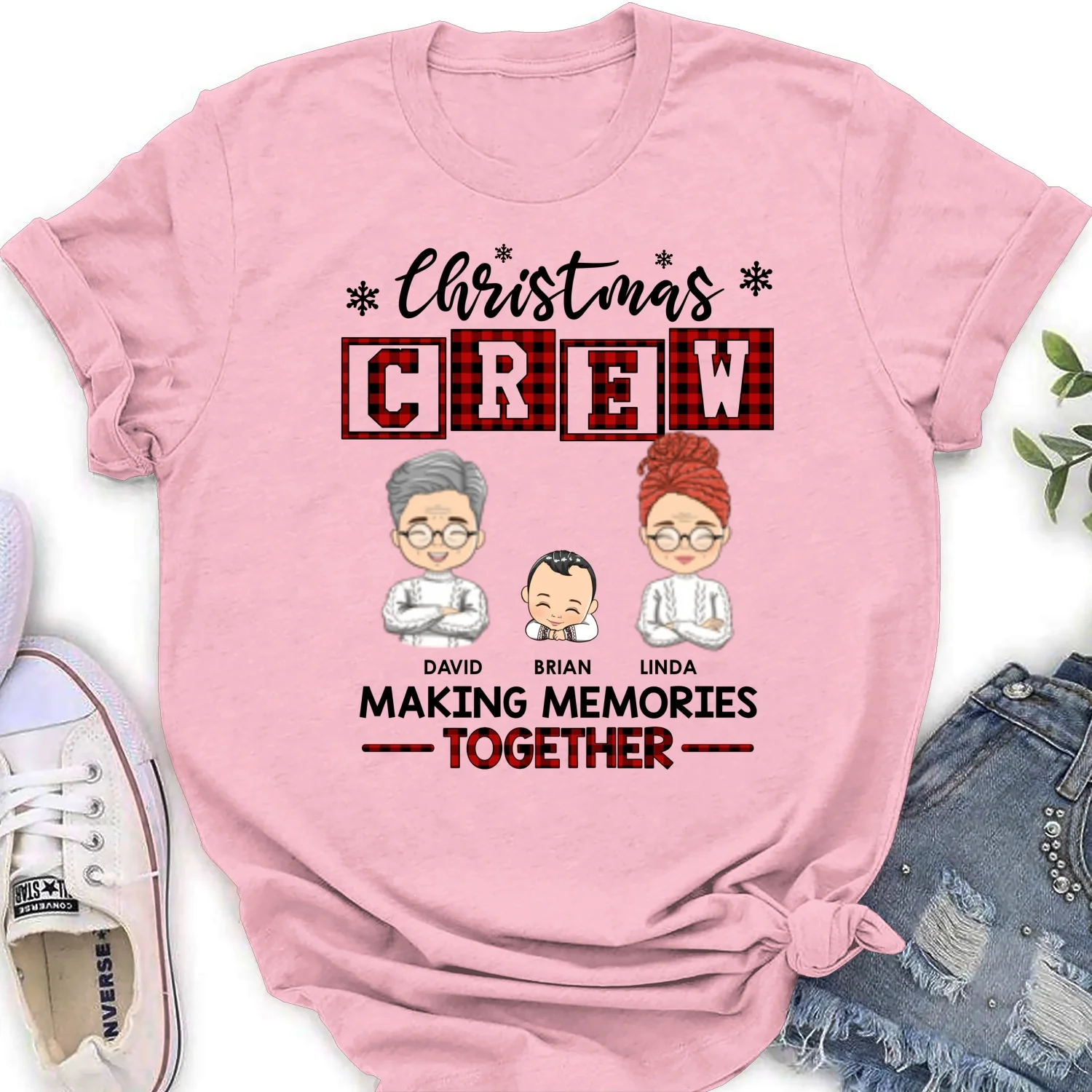 Christmas Crew - Personalized Custom Shirt - Image 17