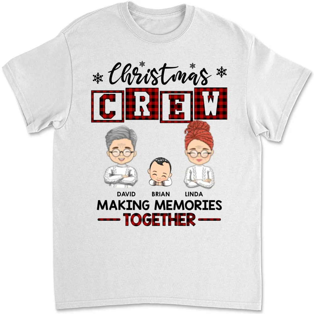 Christmas Crew - Personalized Custom Shirt - Image 5