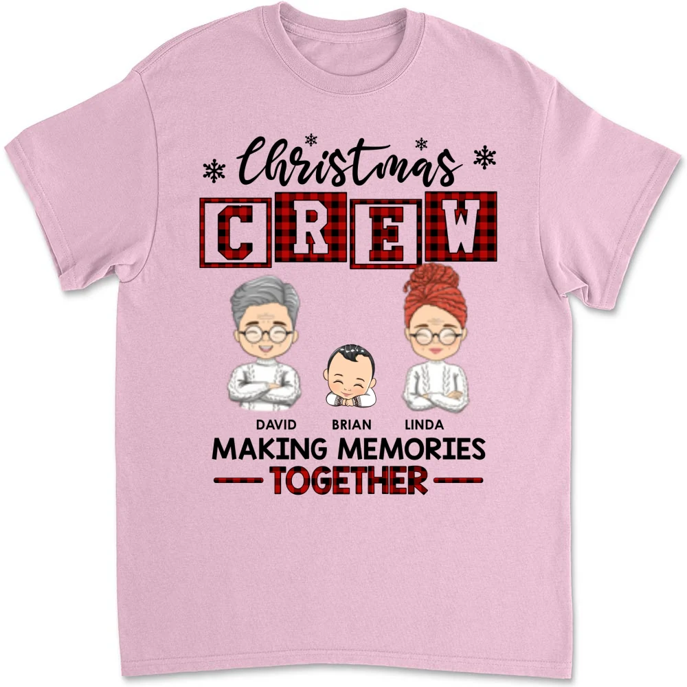 Christmas Crew - Personalized Custom Shirt - Image 8
