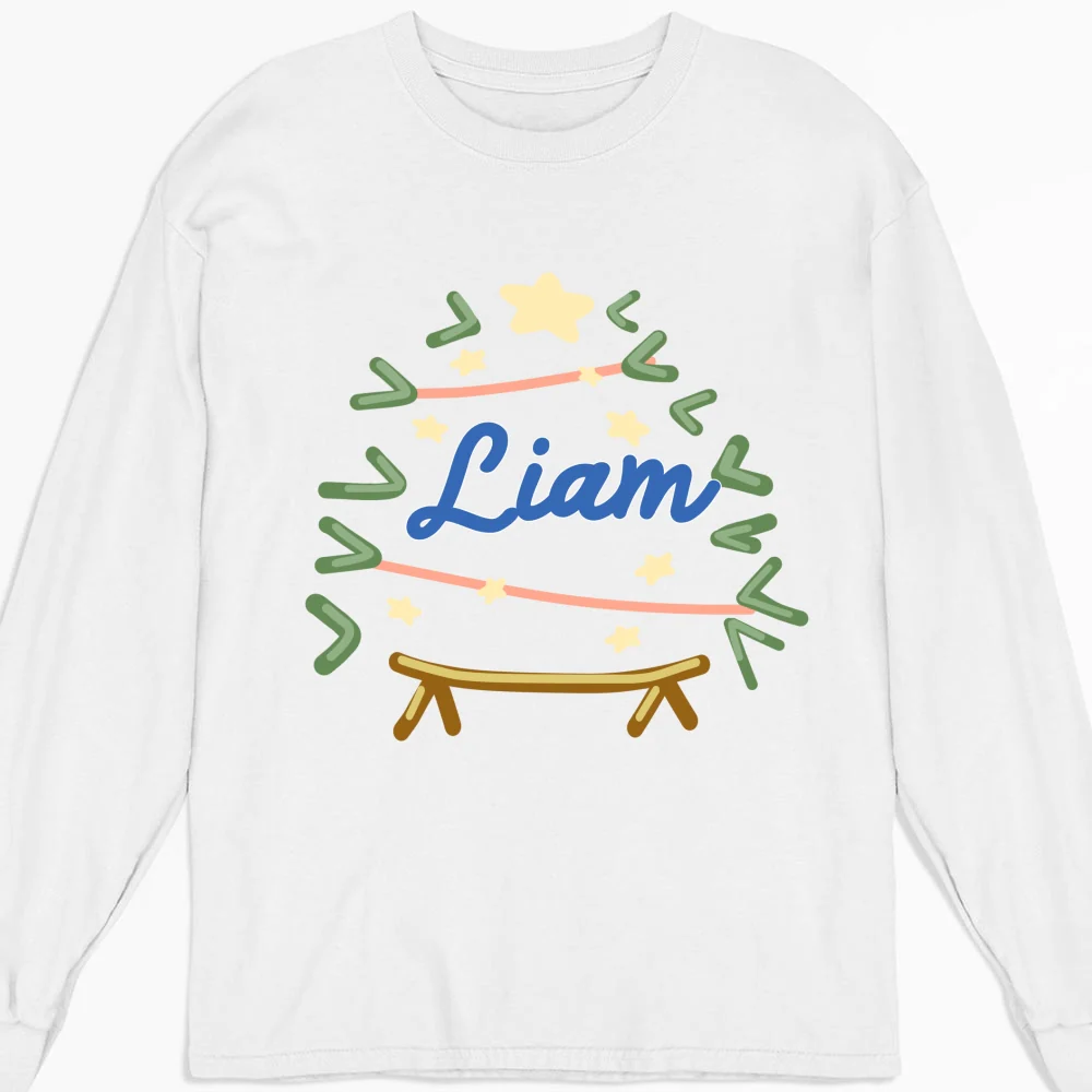Christmas Name - Personalized Custom Shirt - Image 10