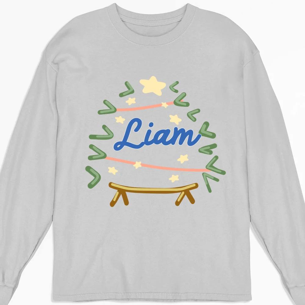 Christmas Name - Personalized Custom Shirt - Image 11