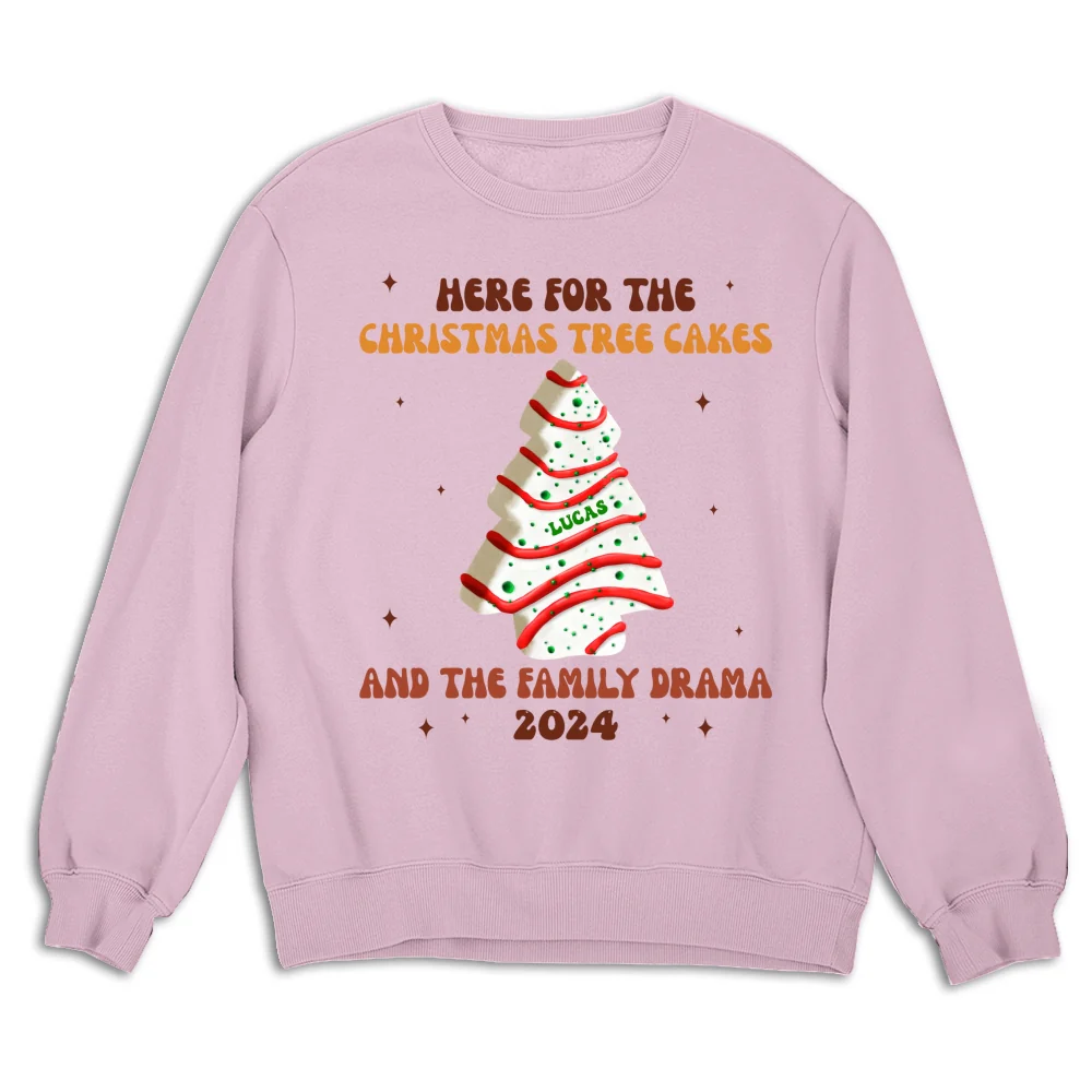 Christmas Tree Cakes And Family Drama - Personalized Custom Shirt - Image 15