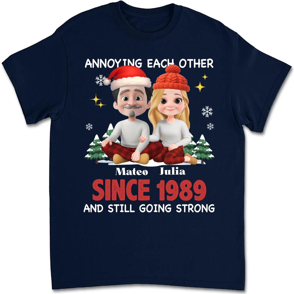 Christmas With You - Personalized Custom Shirt - Image 8