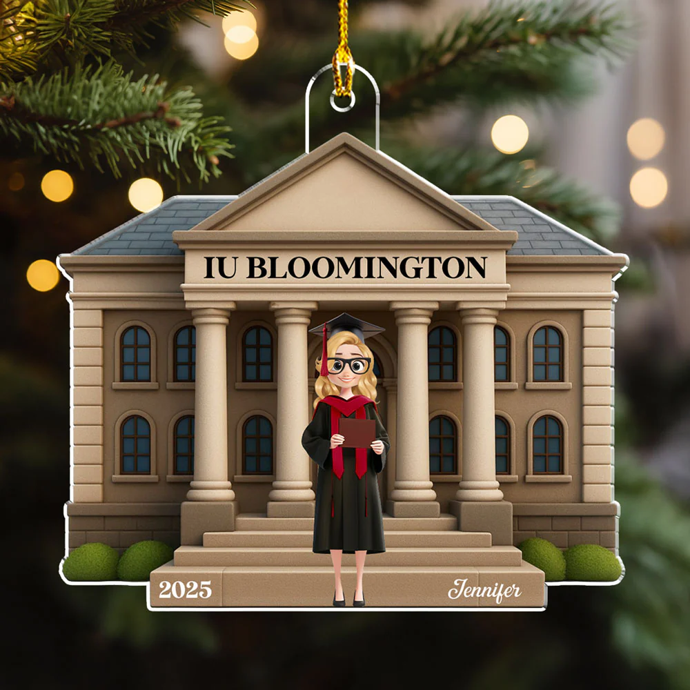 Class Of 2025 - Personalized Custom Acrylic Ornament