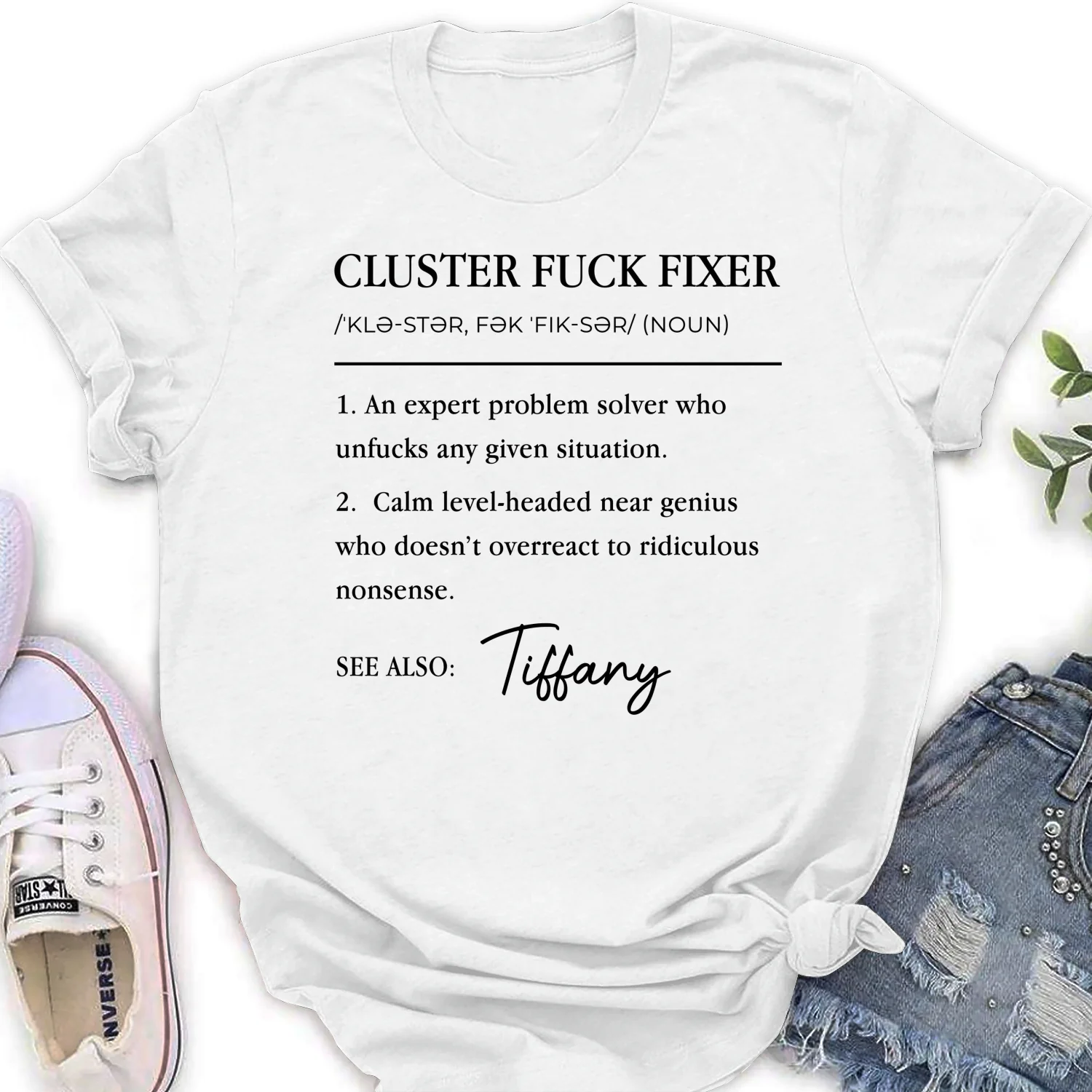 Cluster Fixer Version 2 - Personalized Custom Shirt - Image 17