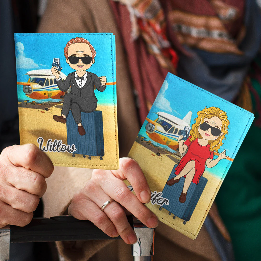 Collect Moments - Personalized Custom Passport Cover - Image 6